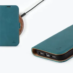 Apple IPhone 15 Pro - Vintage Leather Wallet Phone Case (Side Clasp) -Union Store apple iphone 14 pro vintage leather wallet side clasp teal apple iphone 14 pro 262867 387e256f f701 401f 9705 f46270cd9278