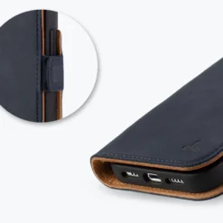 Apple IPhone 14 Pro - Vintage Leather Wallet Phone Case (Side Clasp) -Union Store apple iphone 14 pro vintage leather wallet side clasp teal apple iphone 14 pro 490759