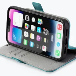 Apple IPhone 14 - Vintage Leather Wallet Phone Case (Side Clasp) -Union Store apple iphone 14 vintage leather wallet side clasp black apple iphone 14 180122