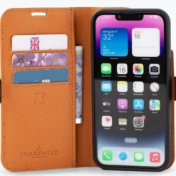 Apple IPhone 14 - Vintage Leather Wallet Phone Case (Side Clasp) -Union Store apple iphone 14 vintage leather wallet side clasp black apple iphone 14 435595