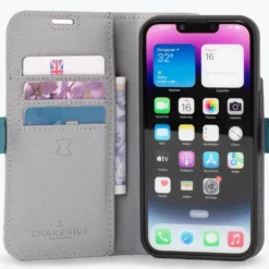 Apple IPhone 14 - Vintage Leather Wallet Phone Case (Side Clasp) -Union Store apple iphone 14 vintage leather wallet side clasp black apple iphone 14 705968