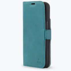 Apple IPhone 14 - Vintage Leather Wallet Phone Case (Side Clasp) -Union Store apple iphone 14 vintage leather wallet side clasp teal apple iphone 14 618617