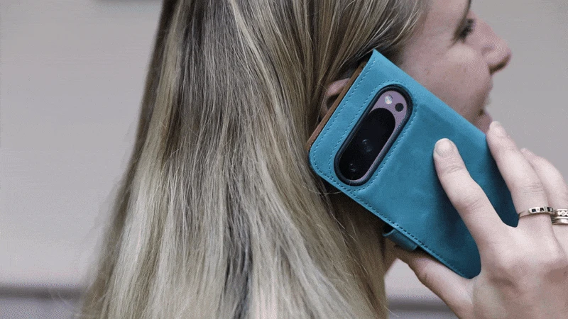 Google Pixel 9 Pro XL - Vintage Leather Wallet Phone Case 2 Google Pixel 9 Pro XL - Vintage Leather Wallet Phone Case - Image 2