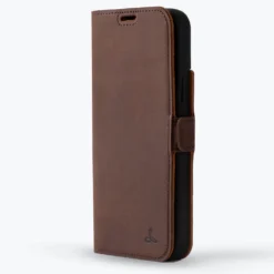 Apple IPhone 15 Plus - Vintage Leather Wallet Phone Case (Side Clasp)