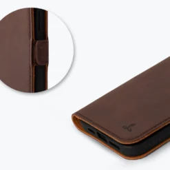 Apple IPhone 15 Plus - Vintage Leather Wallet Phone Case (Side Clasp) -Union Store iPhone15PlusSideClasp1.3