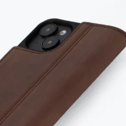 Apple IPhone 15 Plus - Vintage Leather Wallet Phone Case (Side Clasp) -Union Store iPhone15PlusSideClasp1.4