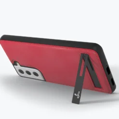 Samsung Galaxy S21 FE - Metro Leather Phone Case -Union Store red 7