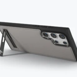 Samsung Galaxy S23 Ultra - Metro Leather Phone Case -Union Store samsung galaxy s23 ultra metro leather case pebble grey samsung galaxy s23 ultra 412166