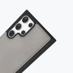 Samsung Galaxy S23 Ultra - Metro Leather Phone Case -Union Store samsung galaxy s23 ultra metro leather case pebble grey samsung galaxy s23 ultra 907769