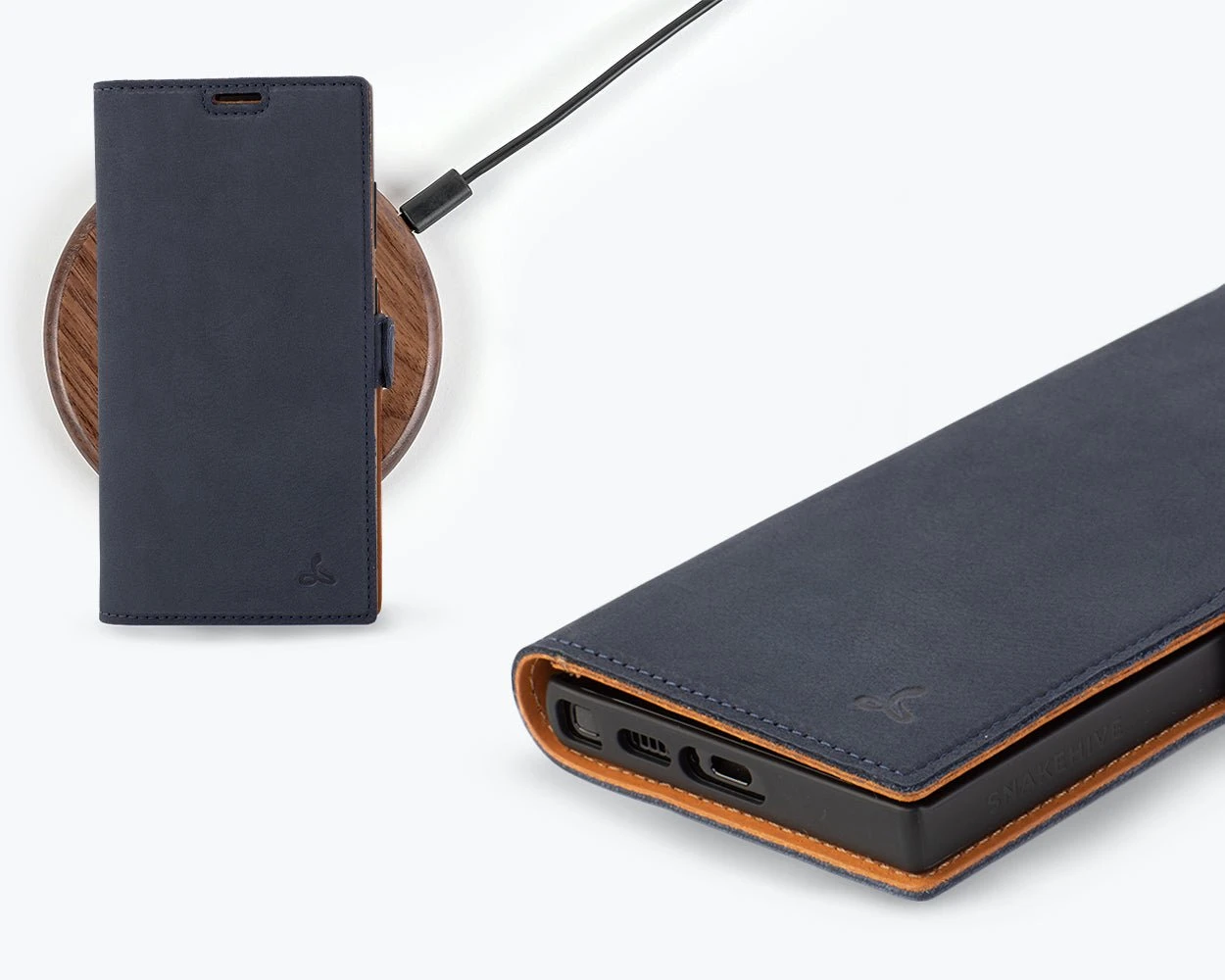 Samsung Galaxy S24 Ultra - Vintage Leather Wallet Phone Case (Side Clasp) 17 Samsung Galaxy S24 Ultra - Vintage Leather Wallet Phone Case (Side Clasp) - Image 17