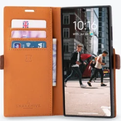 Samsung Galaxy S23 Ultra - Vintage Leather Wallet Phone Case (Side Clasp) -Union Store samsung galaxy s23 ultra vintage leather wallet side clasp bottle green samsung galaxy s23 ultra 364880