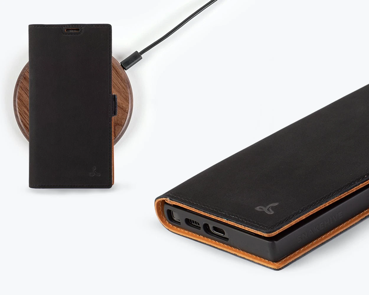 Samsung Galaxy S24 Ultra - Vintage Leather Wallet Phone Case (Side Clasp) 20 Samsung Galaxy S24 Ultra - Vintage Leather Wallet Phone Case (Side Clasp) - Image 20