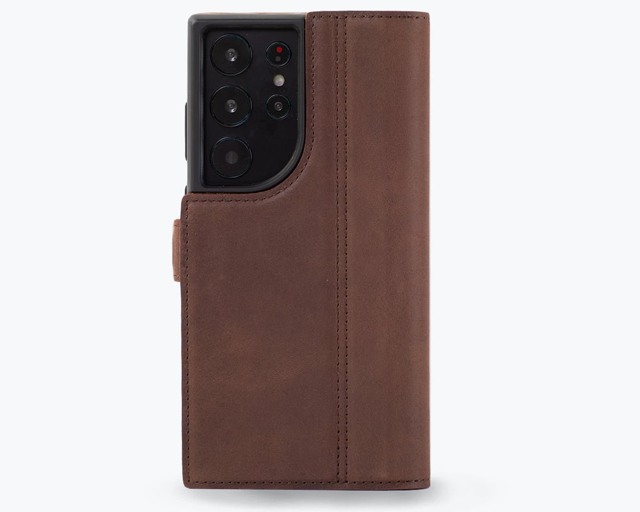 Samsung Galaxy S24 Ultra - Vintage Leather Wallet Phone Case (Side Clasp) 6 Samsung Galaxy S24 Ultra - Vintage Leather Wallet Phone Case (Side Clasp) - Image 6