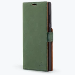 Samsung Galaxy S23 Ultra - Vintage Leather Wallet Phone Case (Side Clasp) -Union Store samsung galaxy s23 ultra vintage leather wallet side clasp bottle green samsung galaxy s23 ultra 720841