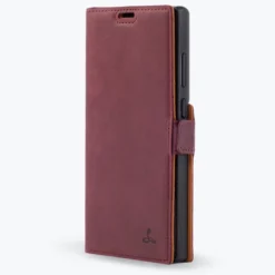 Samsung Galaxy S23 Ultra - Vintage Leather Wallet Phone Case (Side Clasp) -Union Store samsung galaxy s23 ultra vintage leather wallet side clasp plum samsung galaxy s23 ultra 406935