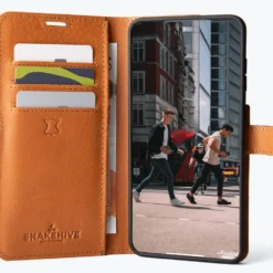 Samsung Galaxy S25 Edge - Vintage Leather Wallet Phone Case -Union Store shoot1 5006