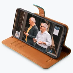 Samsung Galaxy S25 Edge - Vintage Leather Wallet Phone Case -Union Store shoot1 5024