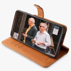 Samsung Galaxy S25 Edge - Vintage Leather Wallet Phone Case -Union Store shoot1 5027