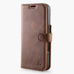 Apple IPhone 16 - Vintage Leather Wallet Phone Case