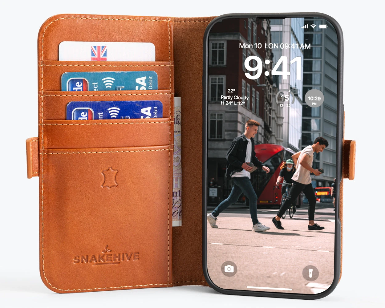 Apple IPhone 16 - Metro Leather Wallet Phone Case 2 Apple IPhone 16 - Metro Leather Wallet Phone Case - Image 2