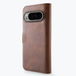 Google Pixel 9 - Vintage Leather Wallet Phone Case -Union Store studio 17493 Side Back