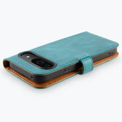 Google Pixel 9 Pro - Vintage Leather Wallet Phone Case -Union Store studio 17512 flatlay back