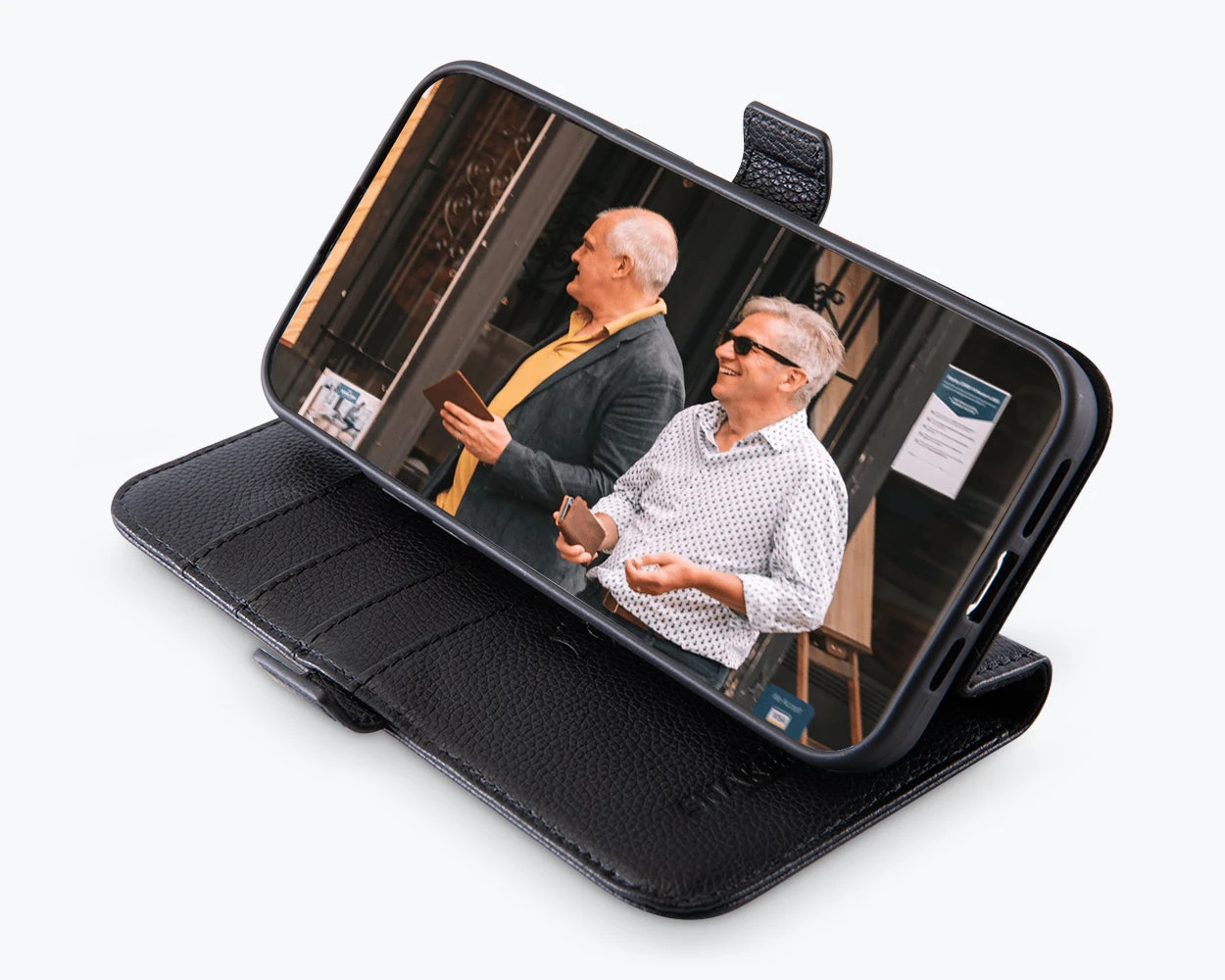 Apple IPhone 15 Pro Max - Metro Leather Wallet Phone Case 6 Apple IPhone 15 Pro Max - Metro Leather Wallet Phone Case - Image 6